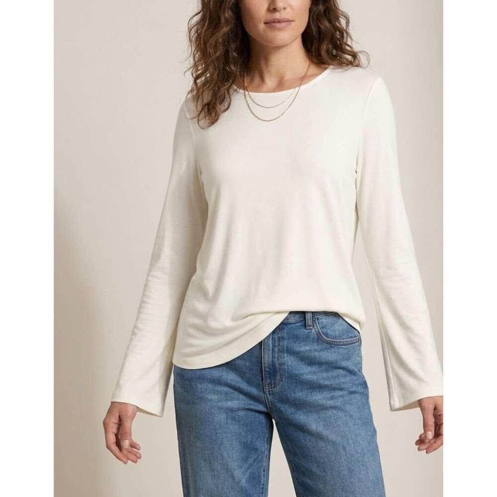 New Chico's Karina Shirttail Top Women's Size XL (Chico's Size 3)
